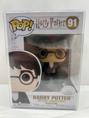 Funko pop! Harry potter - Harry potter vinyl figure (#91) **plastic protector cover** image 2