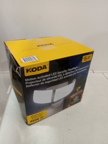 koda Motion-Activated LED Security Flood Light - 4800lm - white (model: 1938035/lm030878) image 2