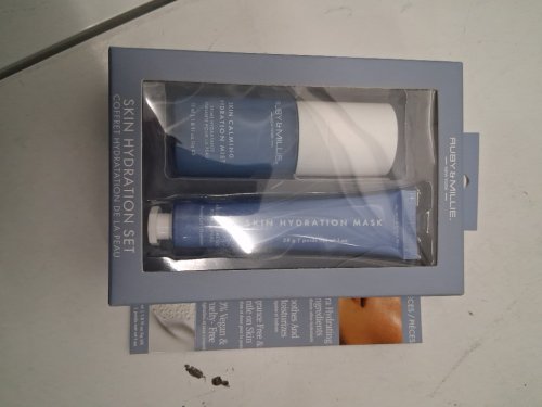 2PC RUBY & MILLIE SKIN HYDRATION SET- CALMING MIST/ HYDRATION MASK - 55ML/ 28G image 2