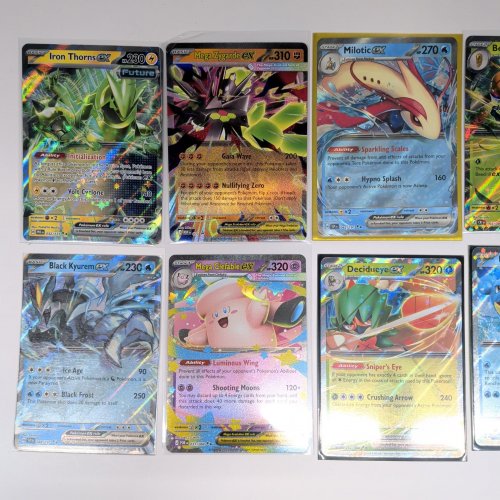 10 Assorted Pokemon Rare Foil EX Collector Trading Cards image 3