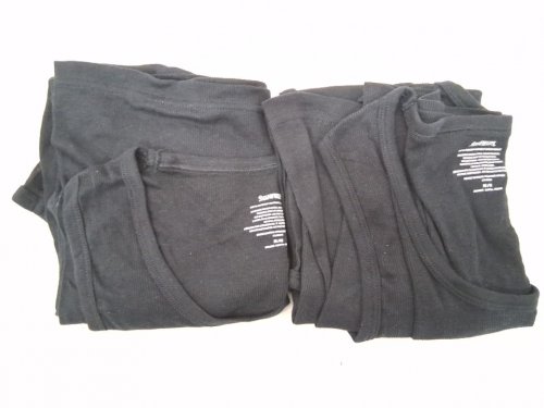 2PK Men's Stanfield Ribbed Tank Top - Medium - Black (Style: 3764851) image 2