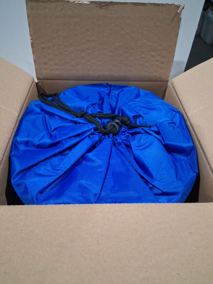 labwork Heavy Duty 210D Trailer able Boat Cover Replacement for Jon Boat 12ft-18ft Long and Beam Width up to 75inch WITH COVER - BLUE/BLACK - (Model: F8-021019) image 4