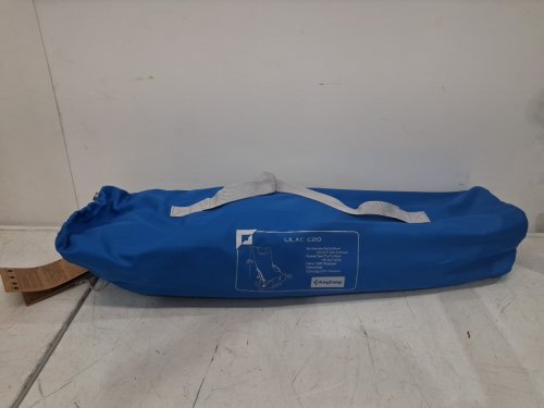 KingCamp Folding Portable Low Beach Chair - 300lbs cap - blue (model: kc19010 image 3