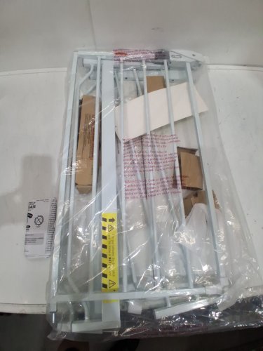 REGALO EASY-STEP METAL WALK-THROUGH SAFETY GATE - 30" X 29'' - 38.5'' - WHITE (MODEL: 1160DS) image 3
