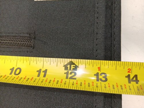 HILROY DOUBLE BOOSTER D-RING ZIPPER BINDER WITH MULTIPLE POCKETS & PEN HOLDERS - 2" - BLACK (MODEL: 4304982) image 4