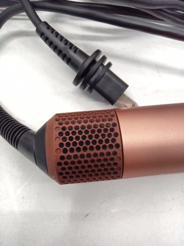 6PC DYSON i.d curly + coily airwrap multi styler and hair dryer with bluetooth - amber silk ( model: hs08) image 7