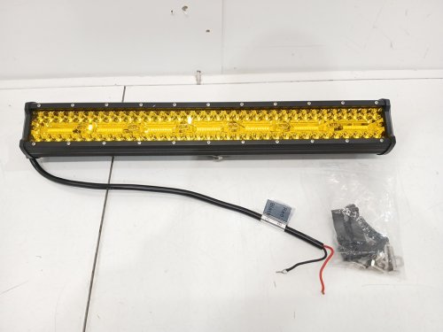 NILIGHT LED FLOOD LIGHT BAR - 20" - 42000LM - 420W - Yellow/BLACK image 3