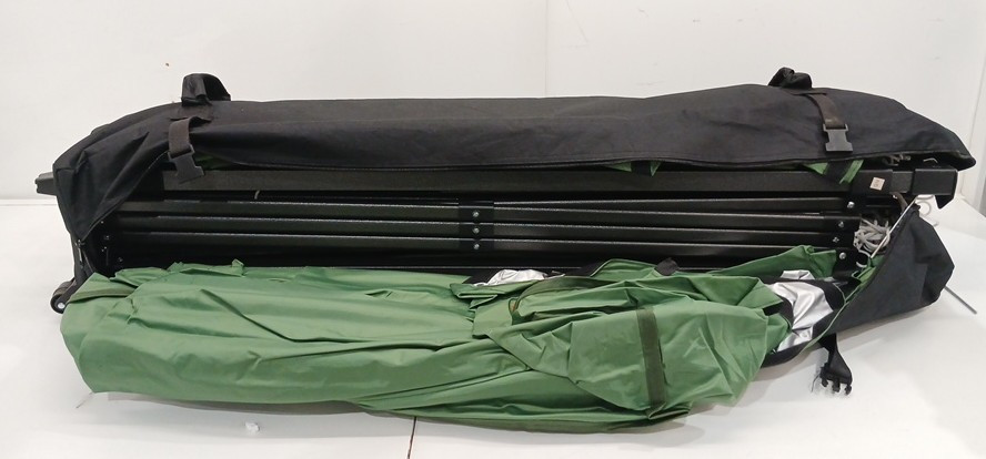 Garvee Pop Up Canopy with 4 Sidewalls and rolling carrying bag - 10FT x 10FT - Green (Model: PHO_10B7P9P1) image 4