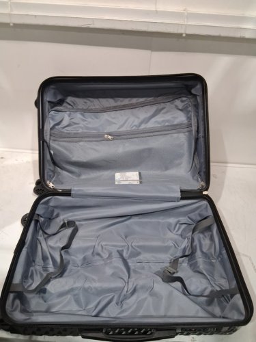 2pc titilt Hardside Suitcase With TSA Lock Universal Silent Wheels - 20"/24"- grey - (model: ti-01) image 7