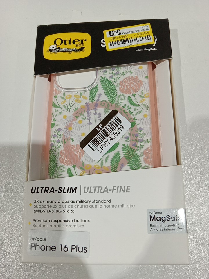 OtterBox Series+ with magsafe for iPhone 16 PLUS Case - Peachy Bloom image 2