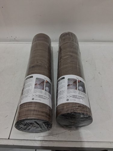 Oxdigi Peel and Stick Vinyl Flooring Roll - Approx 2FT X 32FT - Brown image 3