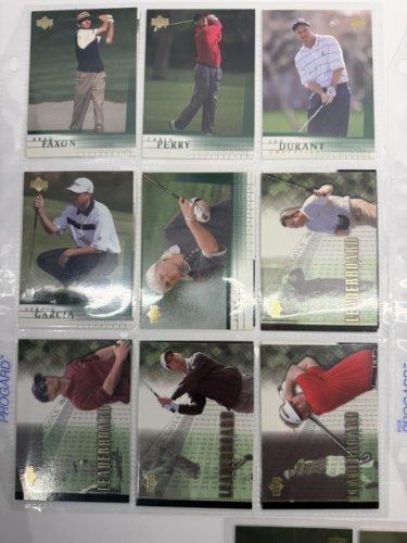 90 APPROX ASSTD UPPER DECK GOLF CARDS image 9
