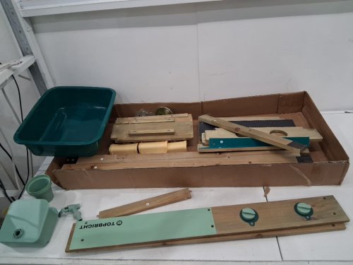 kids TOPBRIGHT Outdoor Mud Kitchen - Montessori Sensory Wooden Kitchen Playset - multicolour image 3