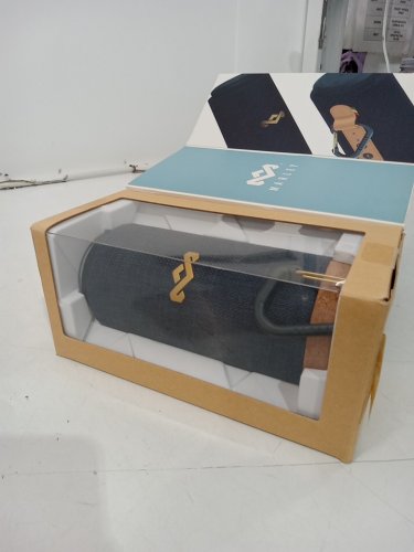 House of Marley No Bounds Sport waterproof Portable Bluetooth Audio System Speaker - Blue (Model: EM-JA016-BL) image 4