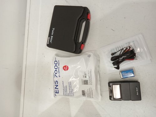 Twin stim tens & ems pain relief combo with carry case - black (MODEL: ‎DS2202) image 3