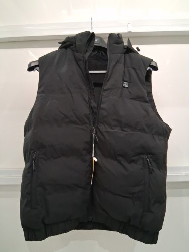Rrtizan 806 Men Heated Vest with Battery Pack with 9 Heating zones and 3 Temperature levels - 10000mah - medium - black image 7