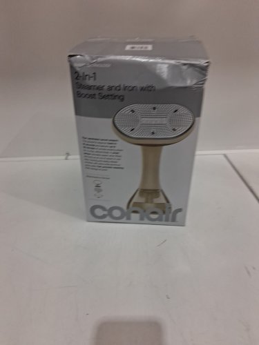 conair extreme steam 2-in-1 steamer and iron with boost setting - tan - (model: 2554563) image 2