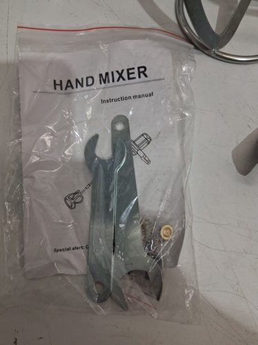 Electric Handheld Cement Mixer - blue/SILVER image 5