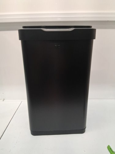 EKO MIRAGE TOUCHLESS SENSOR WASTE BIN - 50L - matte black (MODEL: EK9278t) image 3