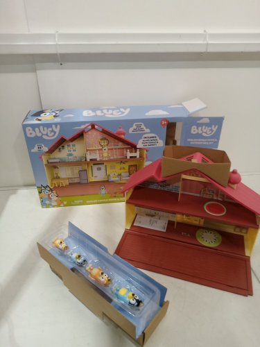 Bluey's family home playset with furniture accessories - 3+ - (MODEL: 13024-2L-R1) image 2