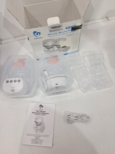 2PK BELLABABY WEARABLE HANDS FREE TOUCH CONTROL ELECTRIC BREAST PUMP - 6OZ - 24MM FLANGE - WHITE (MODEL: BLA8035) image 2