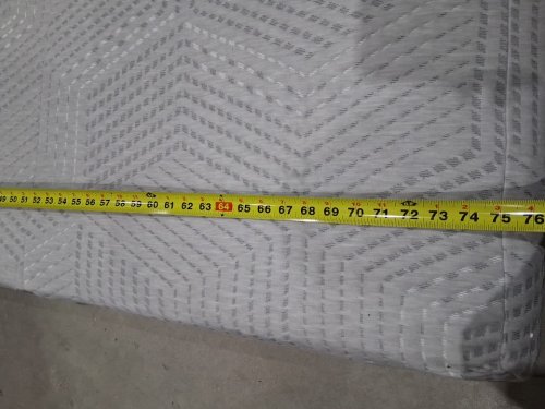 TRI-FOLD FOAM MATTRESS - 75" X 25" X 4" - GREY image 4