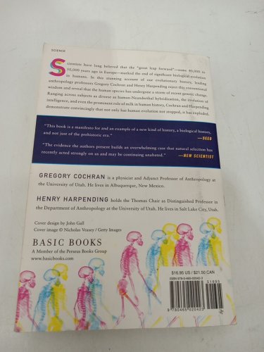 (Paperback) The 10,000 Year Explosion: How Civilization Accelerated Human Evolution by Gregory Cochran and Henry Harpending image 3