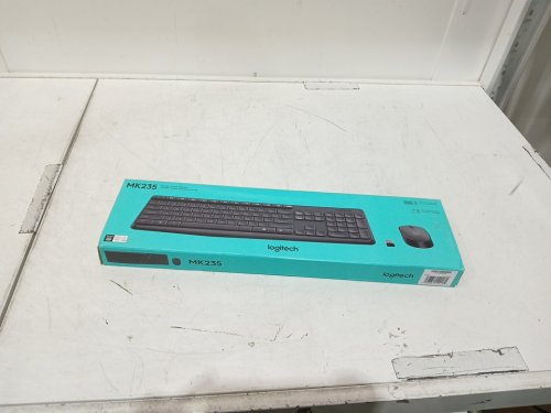 Logitech Wireless Keyboard and Mouse Combo - black (Model: MK235) image 2