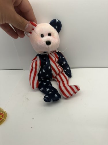 Ty Beanie Baby Original SPANGLE Bear Plush image 5