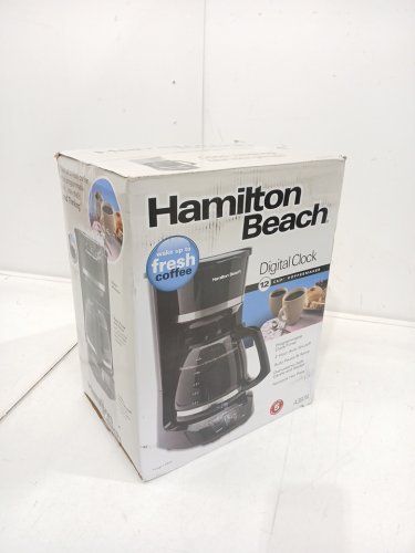 Hamilton Beach Digital Coffee Maker - 12 Cup - Black (model: 43874) image 2
