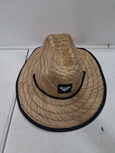 women's roxy baby-girl rg tomboy straw hat - osfm - tan image 4