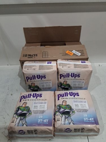112pk boys HUGGIES PULL-UPS skin essentials POTTY TRAINING PANTS - size 3t-4t (32-40lb) - Disney Pixar toy story (model: 55796) image 3