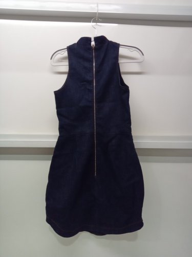 woman's Amanda Richard Marshall Mini Dress - extra small - denim image 3