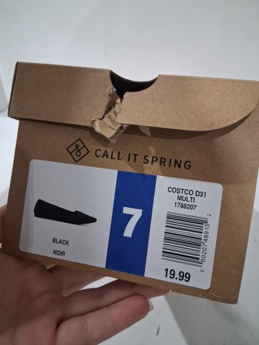 Women's CALL IT SPRING Tatiana Ballerina Shoes - SIZE 7 - black (STYLE:1788207) image 2