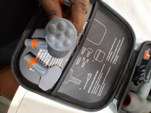 Sharper Image Compact Sport Power Percussion Massager - grey (model: 2437599) image 5