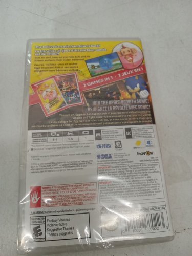 (nintendo switch) 2-in-1 double pack video games: super monkey ball banana blitz hd + sonic forces image 3