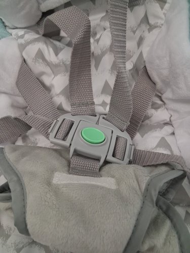 INGENUITY CONVERTME SWING-2-SEAT CORDED PORTABLE SWING - OM TO 9M - RAYLAN FASHION / GREY (MODEL: 12189-ES) image 4