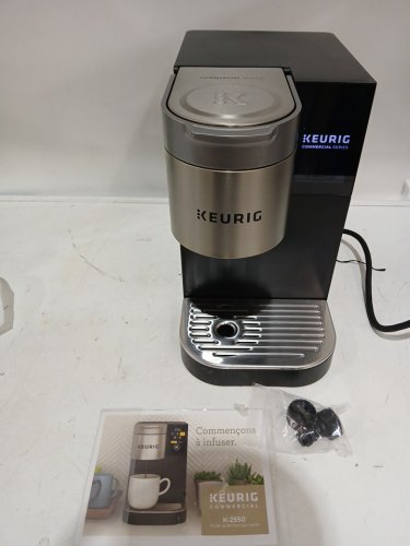 keurig digital commercial SINGLE cup brewer  - 12cup - black / silver (MODEL: k-2550) image 10