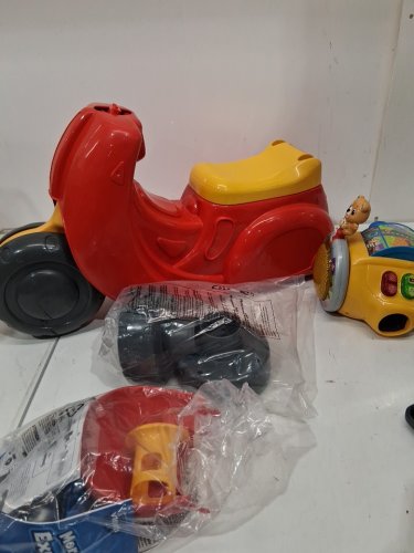 Vtech 2-in-1 map & go scooter, English Version - Age 1-3 Year - red/yellow (Model: 80-572300) image 3