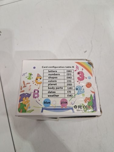 TimingSXD French/english Talking Flash Cards - 320 words - Pink (Model: CAFY002_Pink) image 3