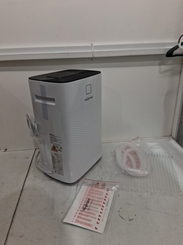HOGARLABS 3500 SQ FT DEHUMIDIFIER FOR HOME BASEMENTS, BATHROOM, BEDROOM - QUIET DEHUMIDIFIERS WITH DRAIN HOSE FOR MEDIUM TO LARGE ROOMS - 50-PINT(MODEL: PD08Gs-12l) image 2