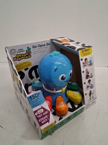 Baby Einstein Ocean Explorers Go Opus Go 4-in-1 Crawl & Chase Pal - 3m-5y - blue image 2