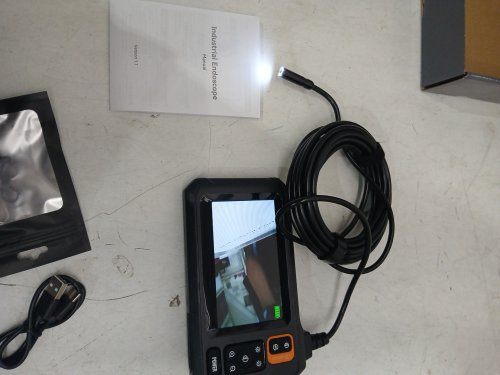 ENDOSCOPE CAMERA WITH LIGHT AND 4.3" IPS SCREEN - 1080P HD - 16.4FT - BLACK (MODEL:C30) image 3