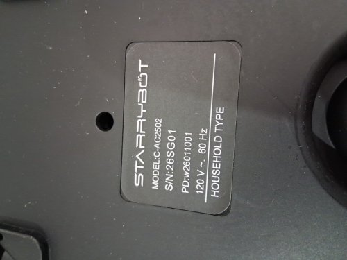 starrybot Portable Carpet Cleaner Machine with Steam and Heating Techology - 18Kpa - grey/blue (model: c-ac2502) image 6