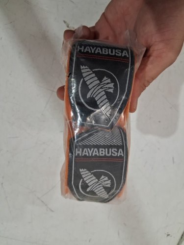 unisex 2pk Hayabusa Boxing Hand Wraps Perfect Stretch 4.0 - Orange Maze (model: 	‎PSPHW-OM-180) image 2
