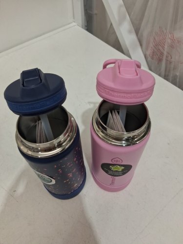 2PK ThermoFlask Stainless Steel Bottle - 16oz - PINK/blue (model: 2880559) image 4