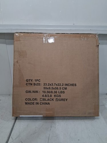 Deck STORAGE Box for Patio/GARDEN - 22" x 17"  - 31GAL - LIGHT COFFEE brown/grey image 2