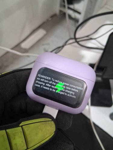 vekj l8 pro bluetooth 5.4 mini wireless sleep earbuds with multifunctional touch screen for ios/android - purple (model: l8 pro) image 4