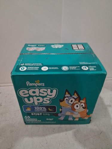 46PK TODDLERS PAMPERS EASY UPS POTTY TRAINING UNDERWEAR - 5T/6T - BLUEY image 2