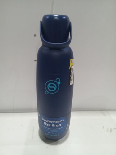 SodaStream Fizz & Go Stainless Steel Carbonating Water Bottle - Dark Blue image 4